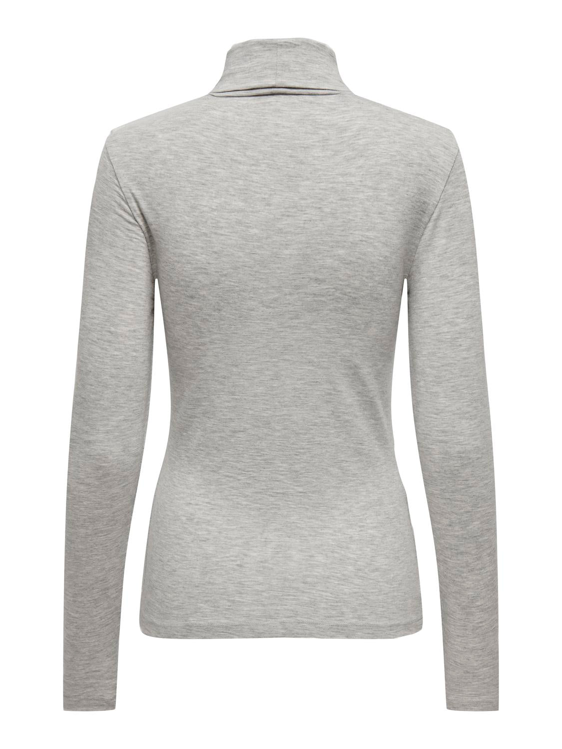 ONLLUNA T-Shirts & Tops - Light Grey Melange